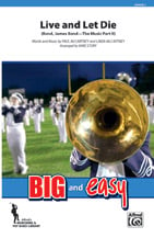 Live and Let Die Marching Band sheet music cover